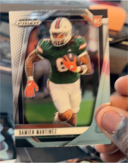 2025 Panini Prizm Draft Picks #58 Damien Martinez — front