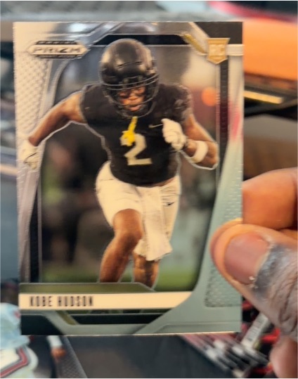 2025 Panini Prizm Draft Picks #136 Kobe Hudson — front