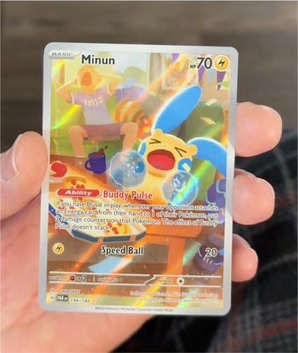 2023 Pokémon SV04: Paradox Rift #194 Minun — front