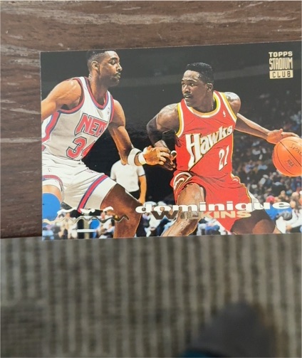 1993-94 Topps Stadium Club #129 Dominique Wilkins — front