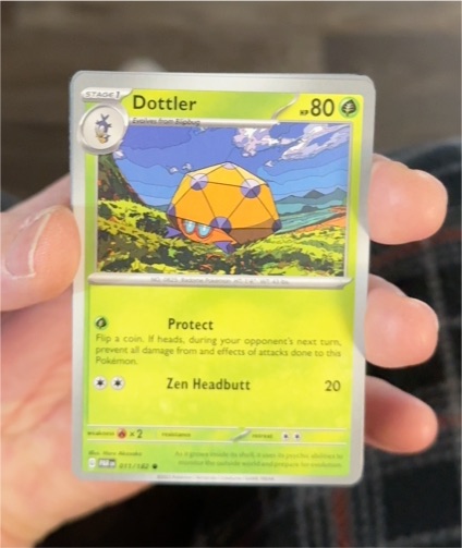 2023 Pokémon SV04: Paradox Rift #011 Dottler — front