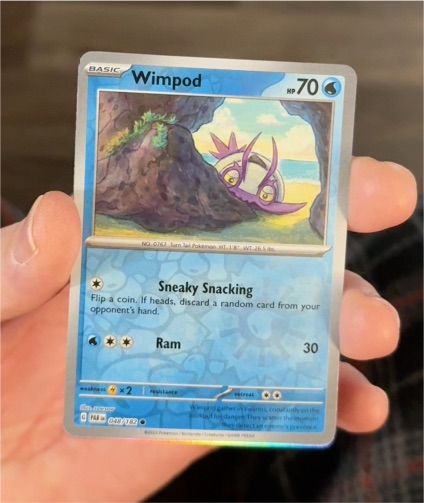 2023 Pokemon Paradox Rift #048 Wimpod — front