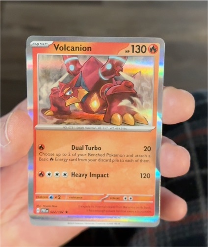 2023 Pokémon #022 Volcanion — front