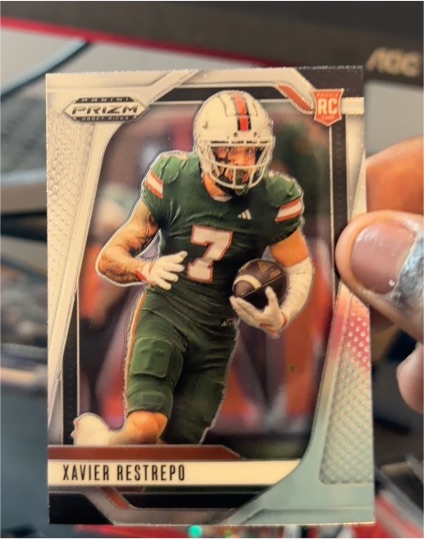 2025 Panini Prizm Draft Picks #59 Xavier Restrepo — front