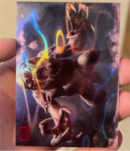 2025 Topps Chrome Star Wars Galaxy #45 The Rancor — front
