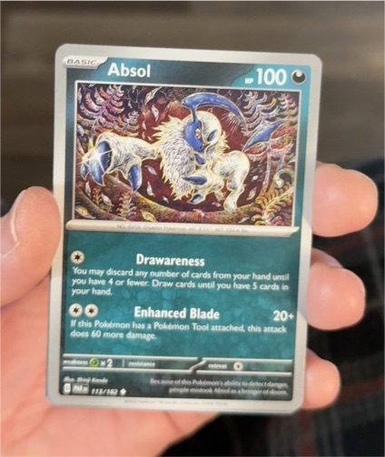 2023 Pokemon SV04: Paradox Rift #113 Absol — front
