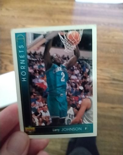 1993-94 Upper Deck #365 Larry Johnson — front