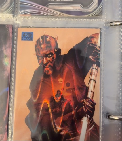 2024 Topps Chrome Star Wars Galaxy #98 Darth Maul — front
