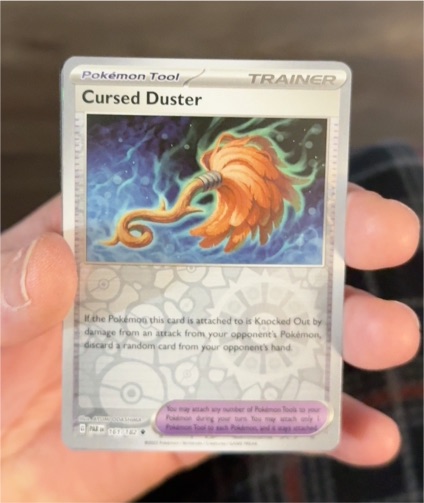 2023 Pokémon Scarlet & Violet Paradox Rift #161 Cursed Duster — front