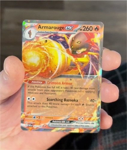 2023 Pokémon Paradox Rift #027/182 Armarouge ex — front