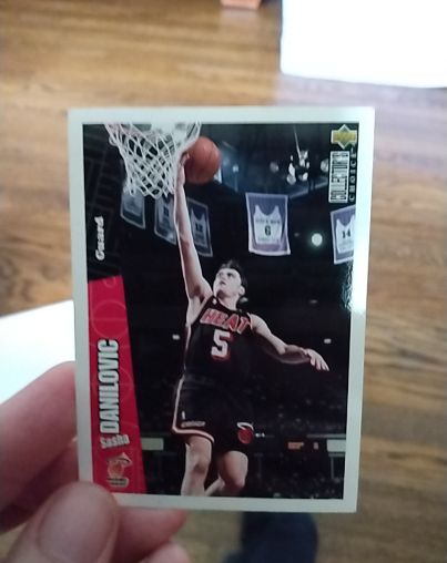 1996-97 Upper Deck Collector's Choice #80 Sasha Danilovic — front