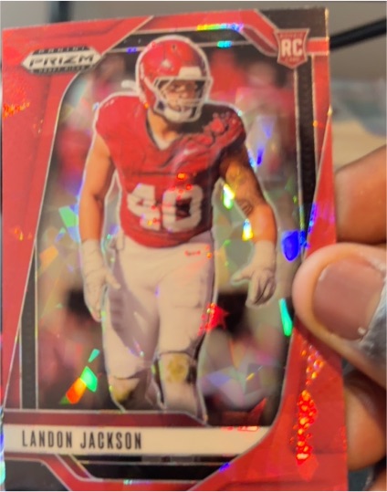 2025 Panini Prizm Draft Picks #10 Landon Jackson — front