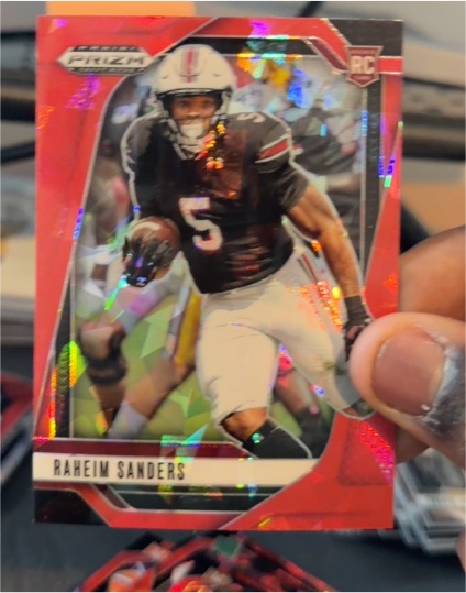 2025 Panini Prizm Draft Picks #113 Raheim Sanders — front