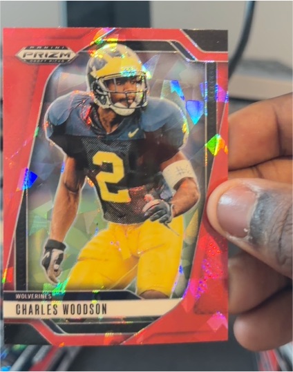 2025 Panini Prizm Draft Picks #183 Charles Woodson — front