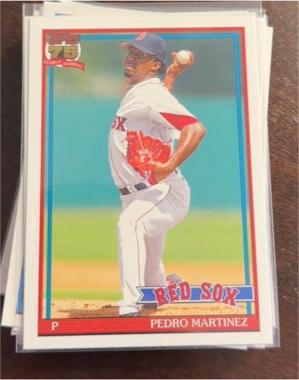 2026 Topps Series 1 #T91-75 Pedro Martinez — front