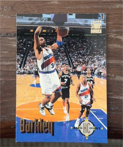 1993-94 Topps Stadium Club High Court #177 Charles Barkley — front