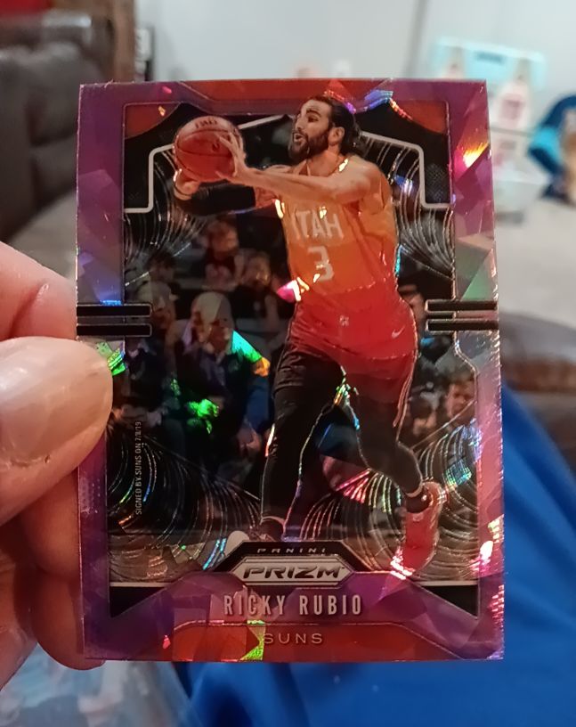 2019-20 Panini Prizm #167 Ricky Rubio — front
