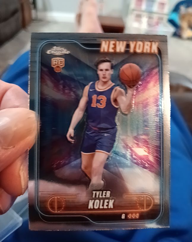 2024-25 Topps Chrome #167 Tyler Kolek — front