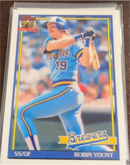 2026 Topps Series 1 #T91-32 Robin Yount — front