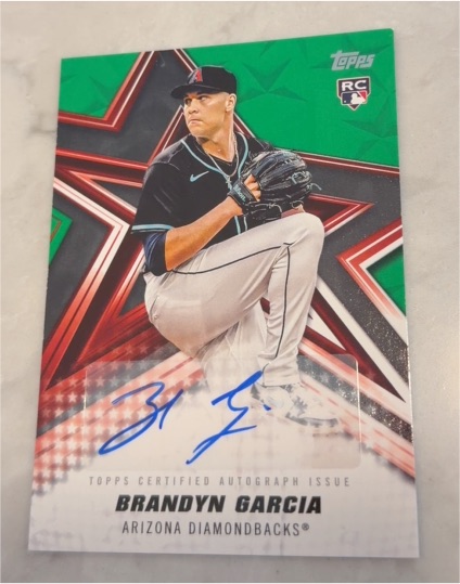 2026 Topps Series 1 #BSA-BGA Brandyn Garcia — front