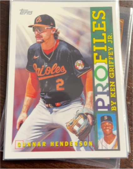 2026 Topps Series 1 Profiles #TP-4 Gunnar Henderson — front
