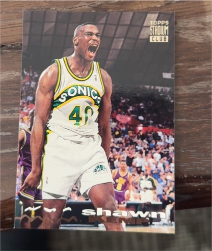 1993-94 Topps Stadium Club #222 Shawn Kemp — front