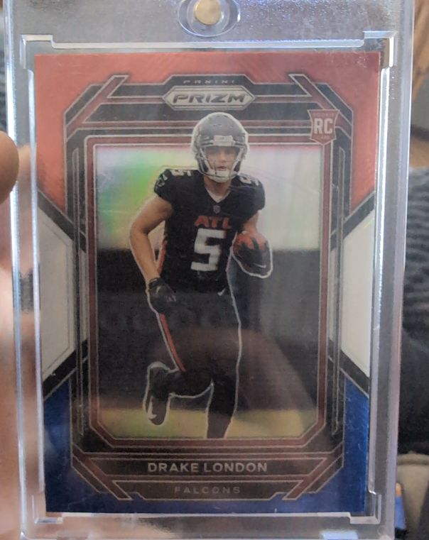 2022 Panini Prizm #308 Drake London — front