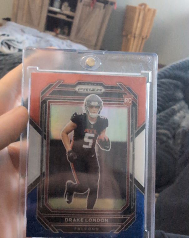 2022 Panini Prizm #308 Drake London — front
