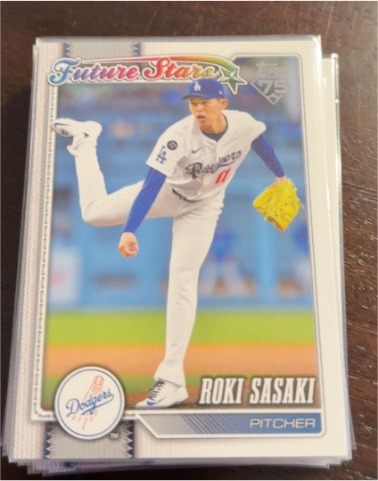 2026 Topps Series 1 #66 Roki Sasaki — front
