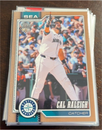 2026 Topps Series 1 #140 Cal Raleigh — front