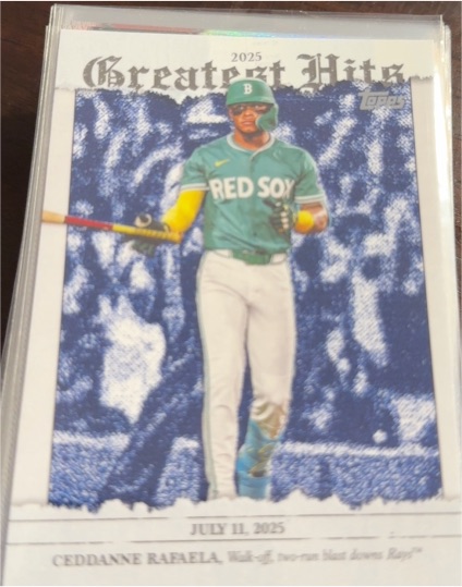 2026 Topps Greatest Hits #GH-3 Ceddanne Rafaela — front