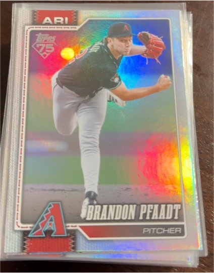 2026 Topps Series 1 #45 Brandon Pfaadt — front