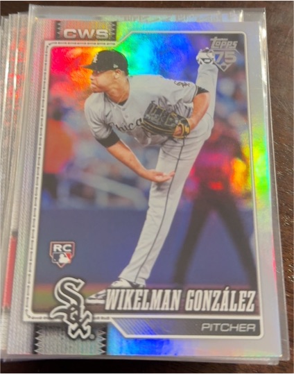 2026 Topps Series 1 #167 Wikelman González — front