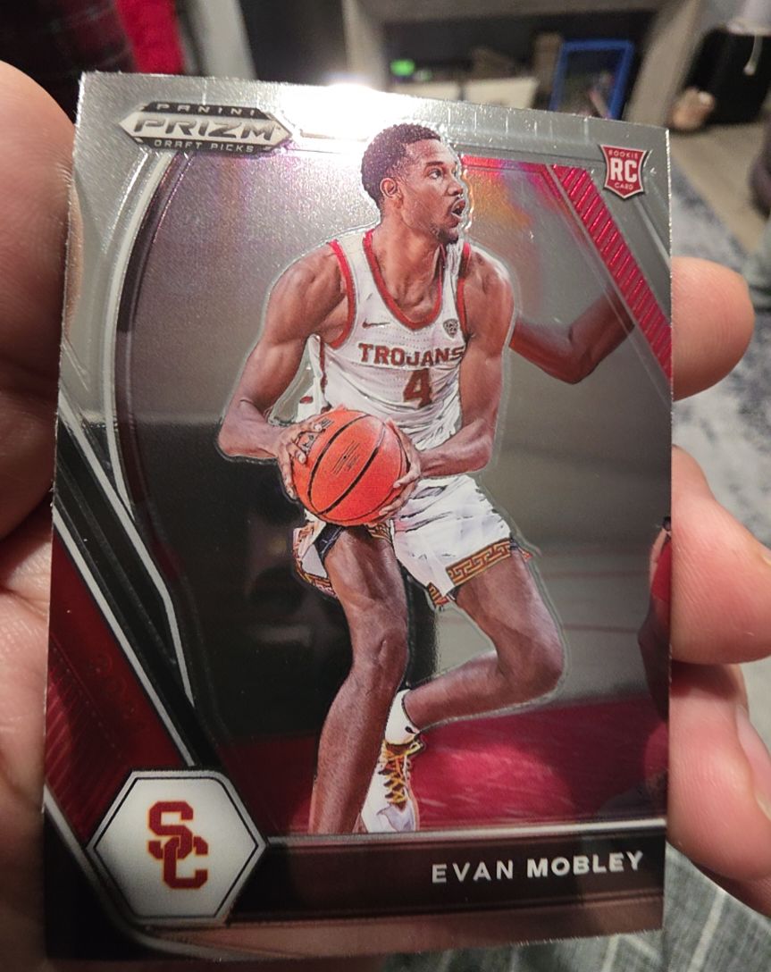 2021-22 Panini Prizm Draft Picks #2 Evan Mobley — front