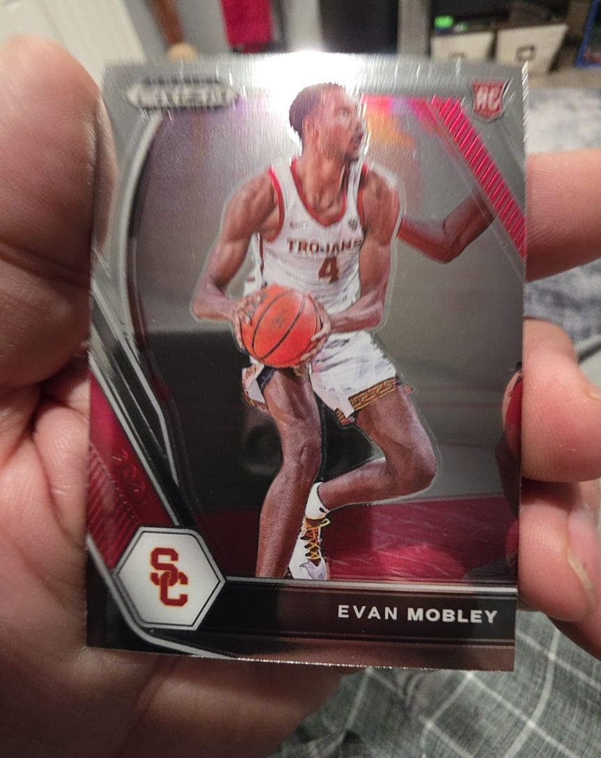 2021-22 Panini Prizm Draft Picks #2 Evan Mobley — front