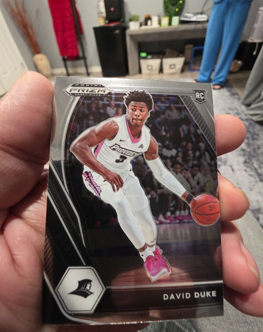 2021 Panini Prizm Draft Picks #44 David Duke Jr. — front