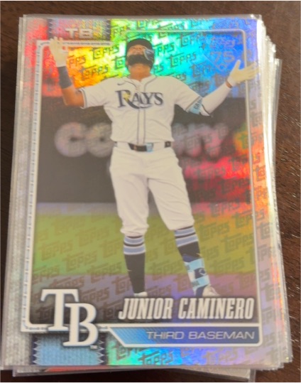 2026 Topps Series 1 #328 Junior Caminero — front