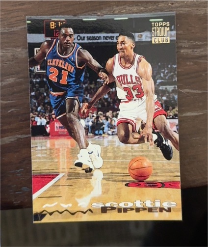 1993-94 Topps Stadium Club #300 Scottie Pippen — front