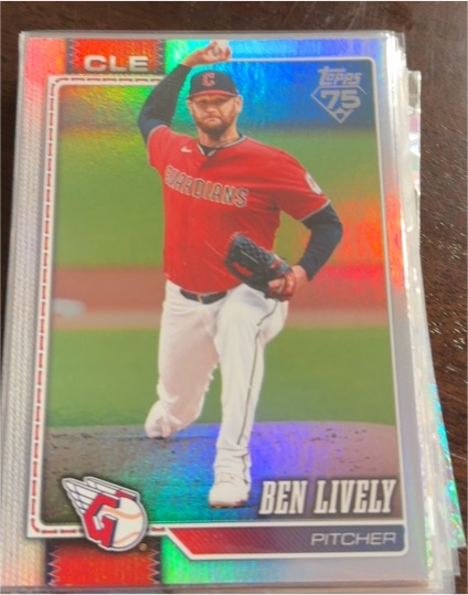 2026 Topps Series 1 #109 Ben Lively — front