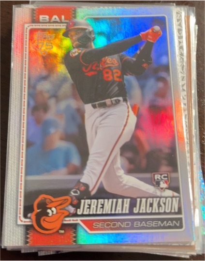 2026 Topps Series One #277 Jeremiah Jackson — front