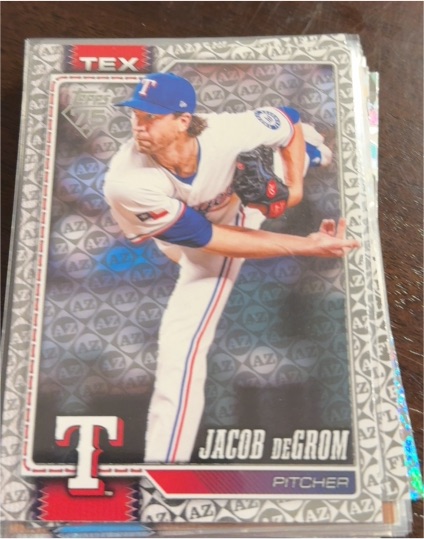 2026 Topps Series 1 #99 Jacob deGrom — front
