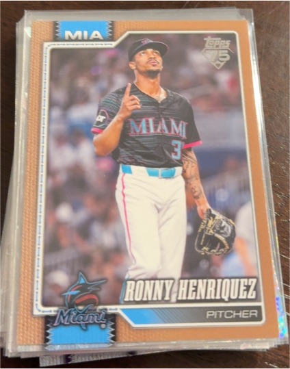 2026 Topps Series 1 #290 Ronny Henriquez — front