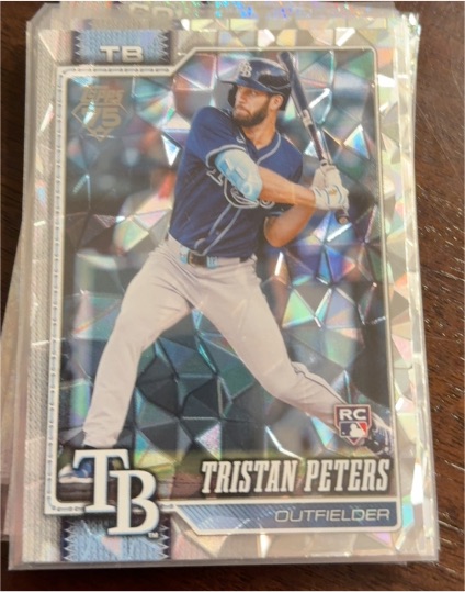 2026 Topps Series 1 #330 Tristan Peters — front