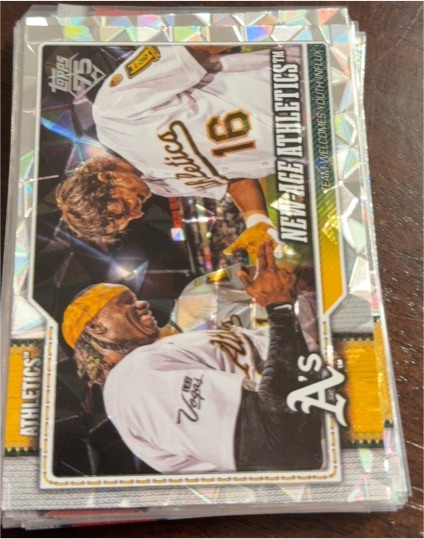 2026 Topps Series 1 #122 New Age Athletics Nick Kurtz Lawrence Butler — front
