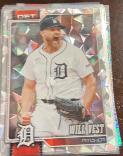 2026 Topps Series 1 #121 Will Vest — front