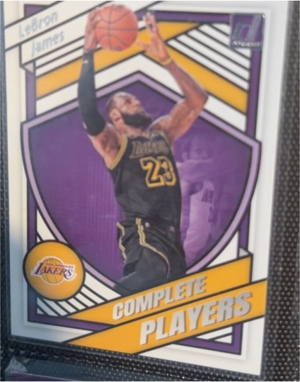 2020-21 Panini Donruss #4 LeBron James Complete Players — front