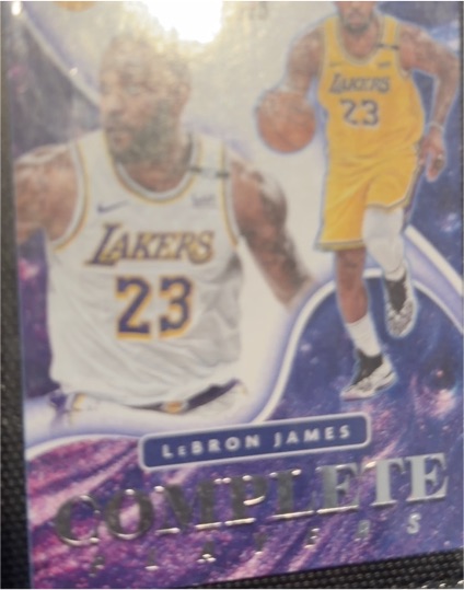 2021-22 Panini Donruss Complete Players Insert #1 LeBron James — front