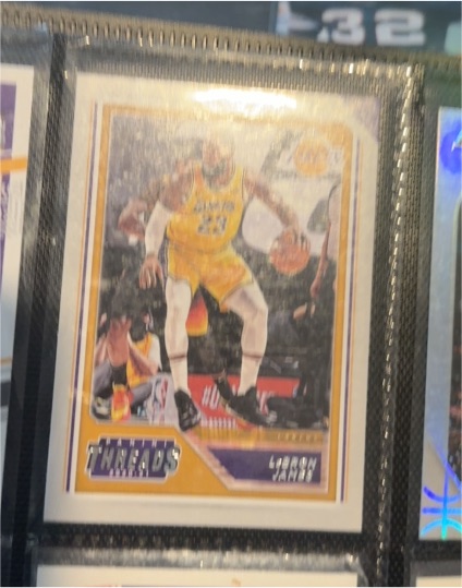 2020-21 Panini Chronicles Threads #85 LeBron James — front