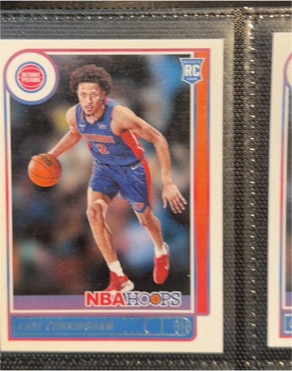 2021-22 Panini NBA Hoops #201 Cade Cunningham — front