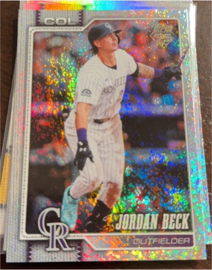 2026 Topps Series 1 #12 Jordan Beck — front